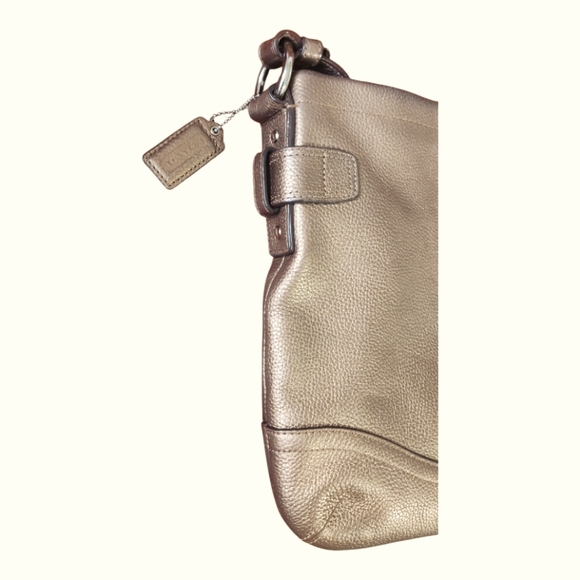 Coach Leather Crossbody Bag F19722 Bronze - Picture 5 of 14